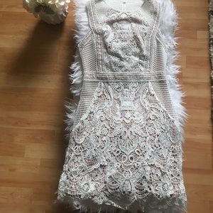 Beautiful white lace dress